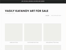 Tablet Screenshot of kafanov.com
